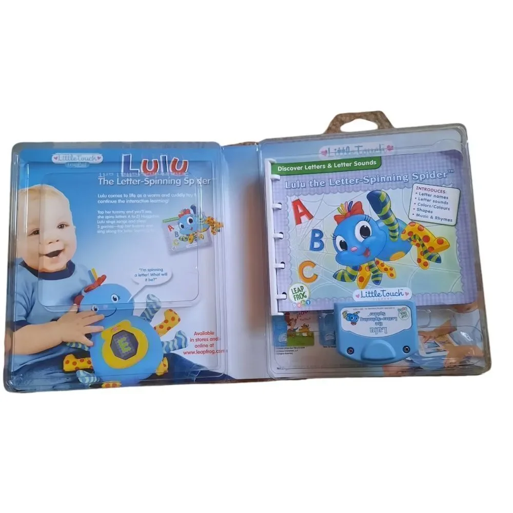 LeapFrog LittleTouch LeapPad Book: Lulu The Letter-Spinning Spider
